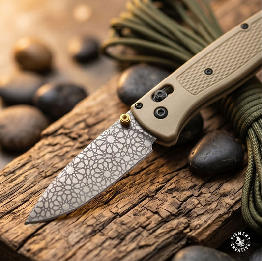 Personalized EDC Benchmade BM 535 Bugout Knife