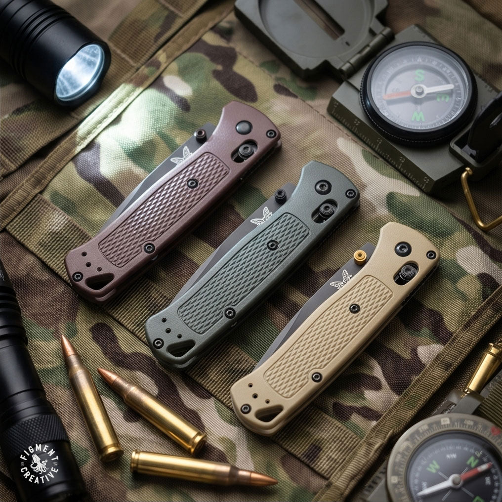 Personalized EDC Benchmade BM 535 Bugout Knife