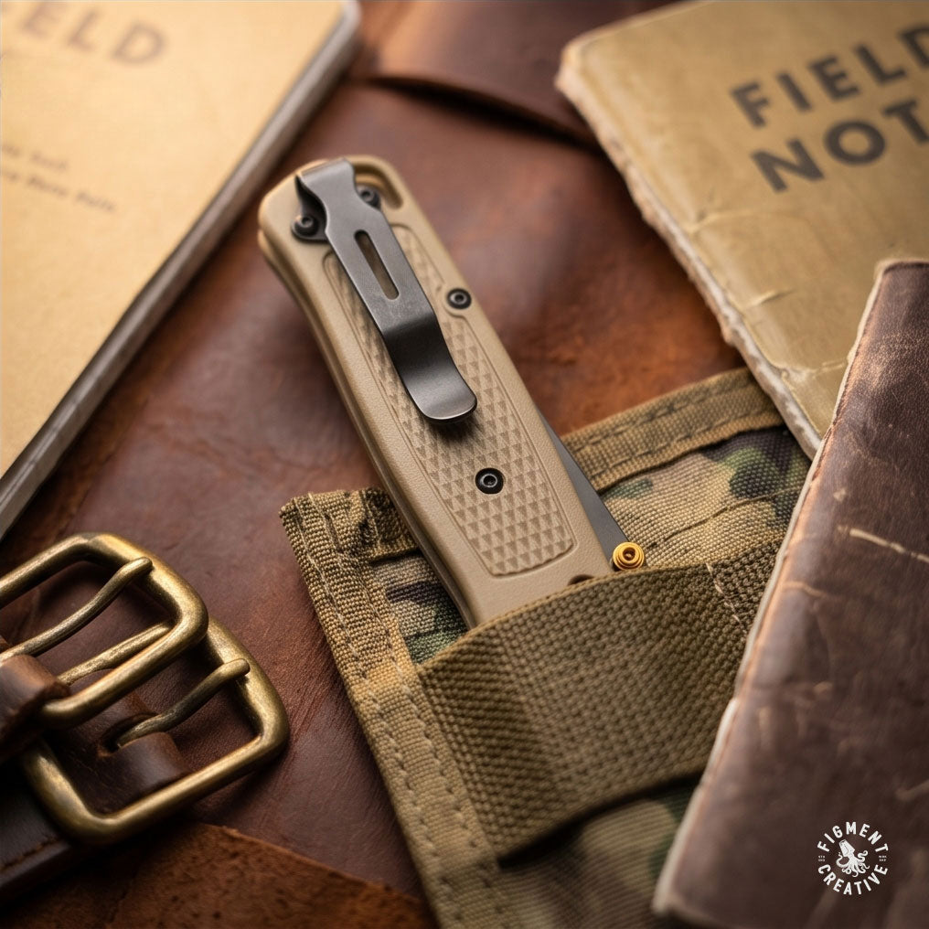 Personalized EDC Benchmade BM 535 Bugout Knife