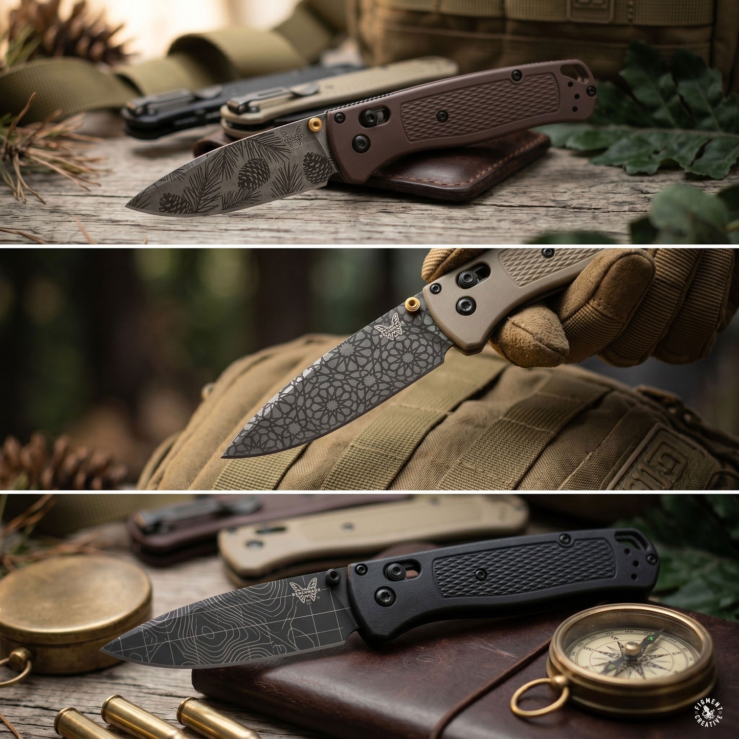 Personalized EDC Benchmade BM 535 Bugout Knife