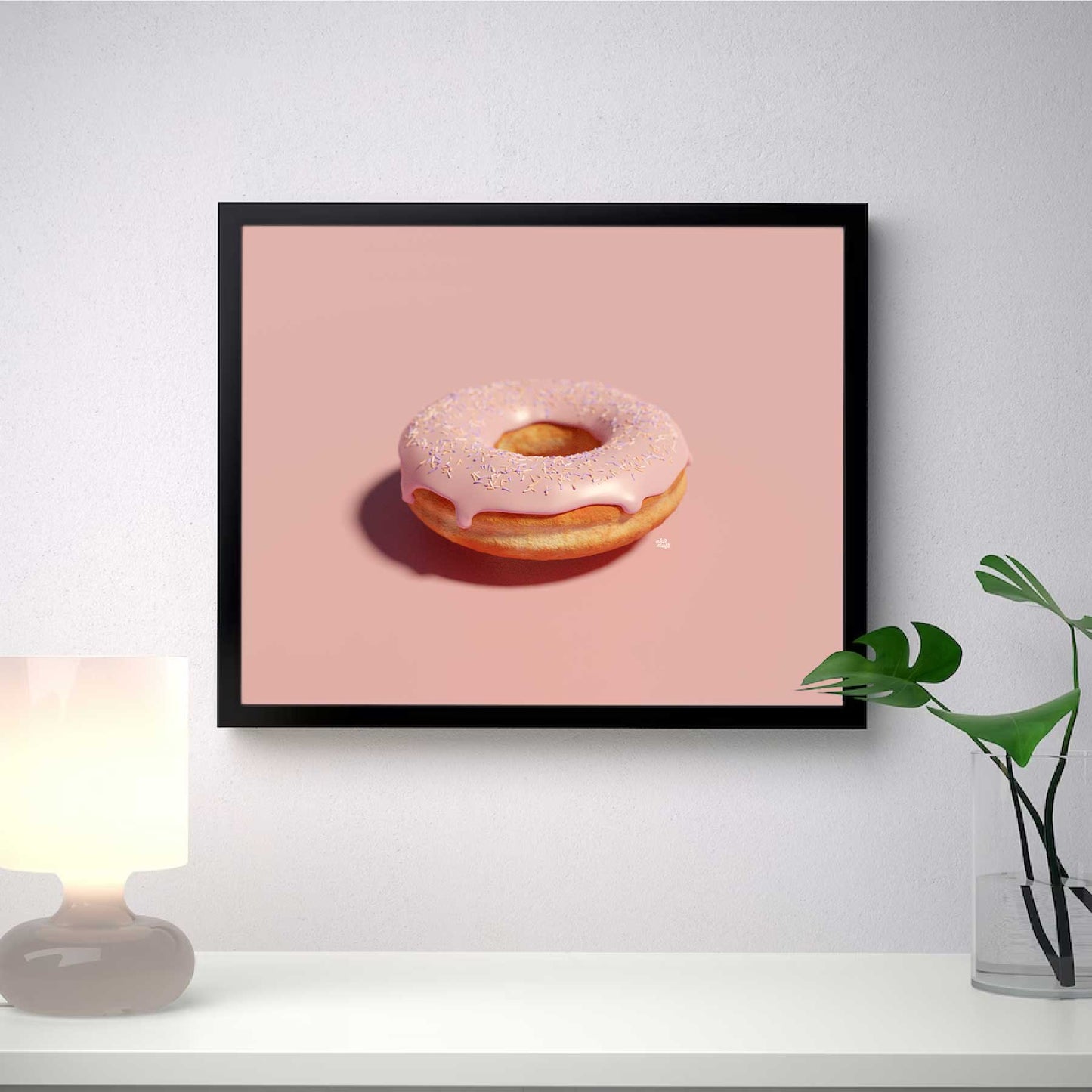 The Perfect Donut Art Print